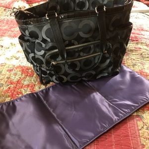 Coach Diaper Bag Set